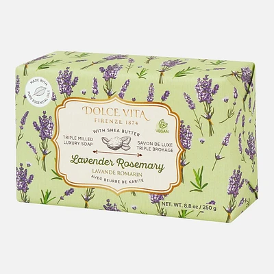 Dolce Vita Bar Soap,  250g - Rosemary Lavender