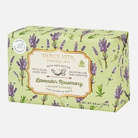 Dolce Vita Bar Soap,  250g - Rosemary Lavender