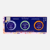 Shampoo, Conditioner and Body Wash Bar Trio