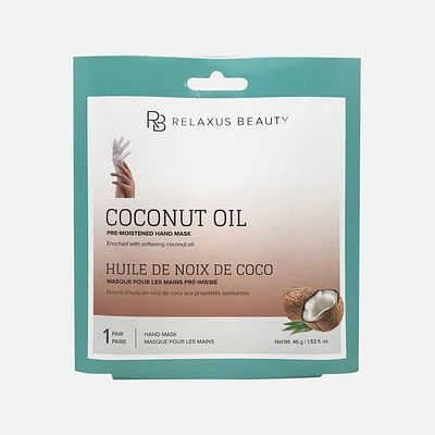 Masque apaisant pour les mains enrichi d'huile de noix de coco