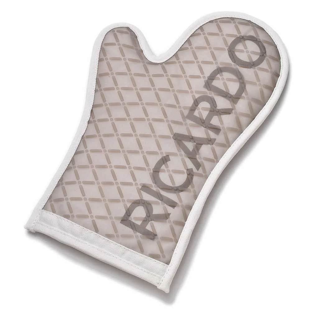 Mitaine de four Ricardo beige en silicone