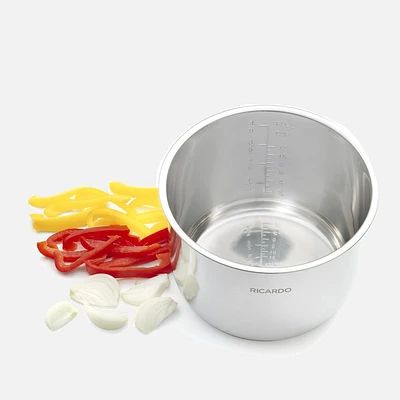 Récipient de cuisson en acier inoxydable par Ricardo