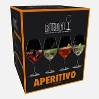 Ensemble de 4 verres a vin apéritif par Riedel