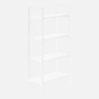 Risen Book Case 4 Tiers - White