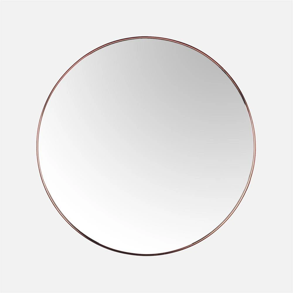 Round Mirror - Copper, 16" D