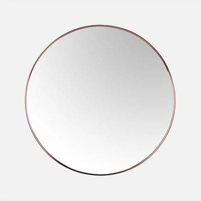 Round Mirror - Copper, 16" D