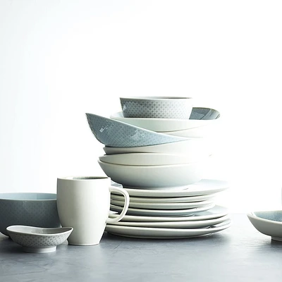 Assiette à salade « Junto » par Rosenthal - opale verte