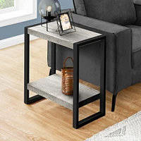 Roxy Accent Table with bottom shelf