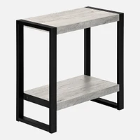 Roxy Accent Table with bottom shelf