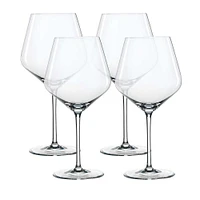 Set of 4 Style Burgundy Glasses by Spiegelau