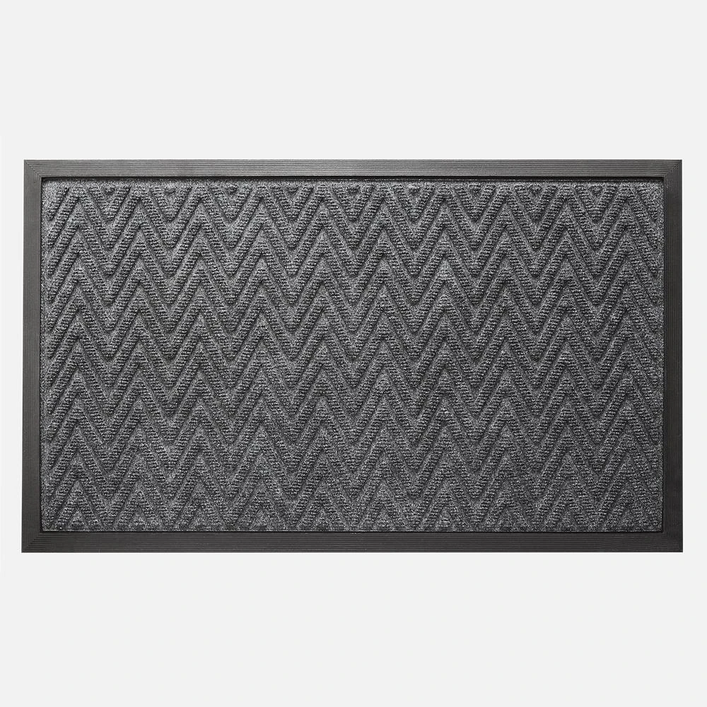 Paillasson « Herringbone » Gris