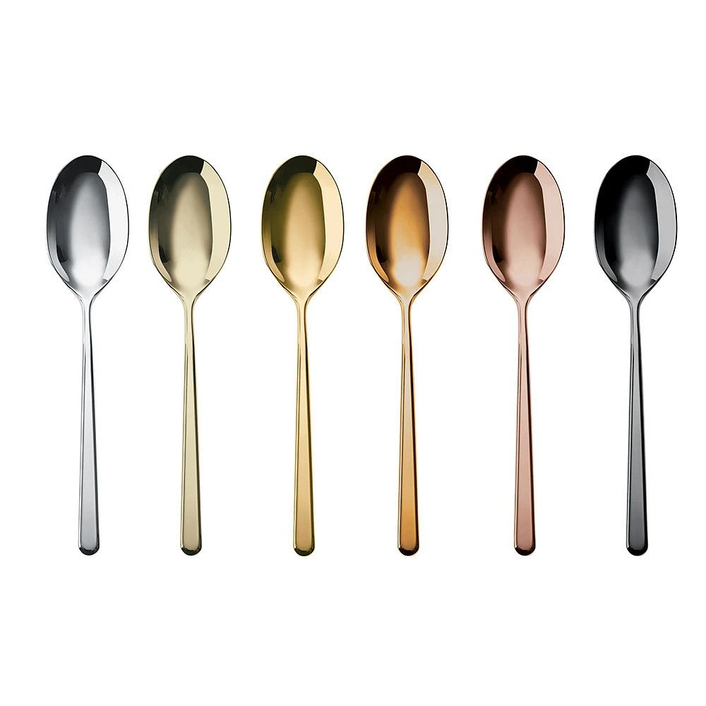 Linear Coffee Spoon 6-Piece Set by Sambonet