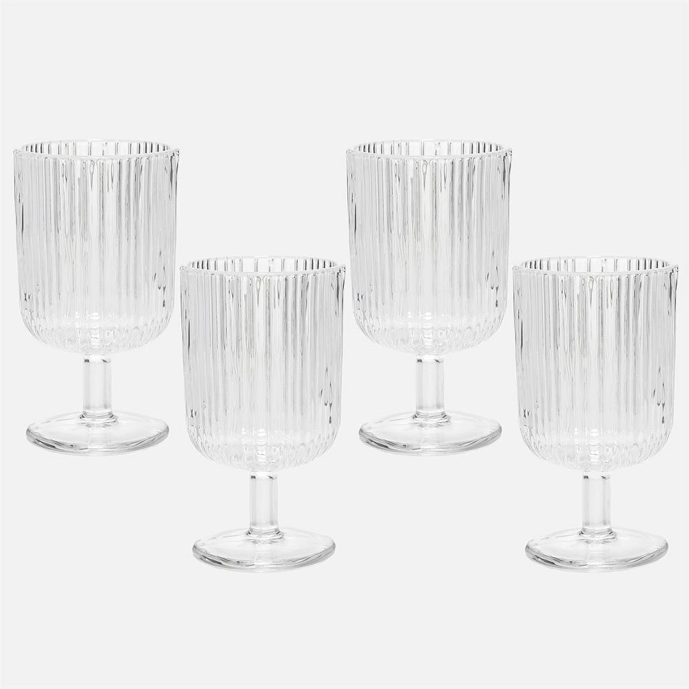 Safdie Ridge Goblets, Set of 4 -  310ml