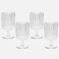 Safdie Ridge Goblets, Set of 4 -  310ml