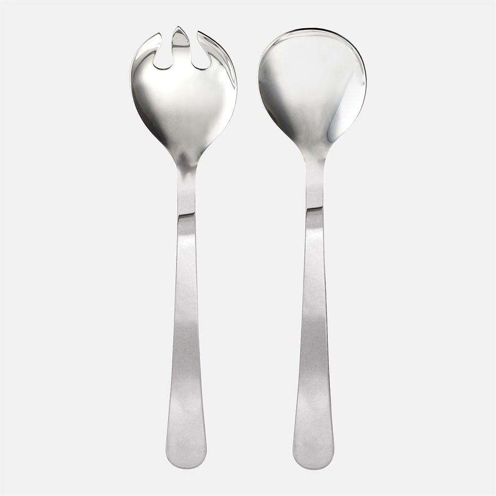 3-Piece Hammered Salad Serving Set