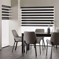 Transition Day & Night Luxury Roller Shades / Zebra Blinds