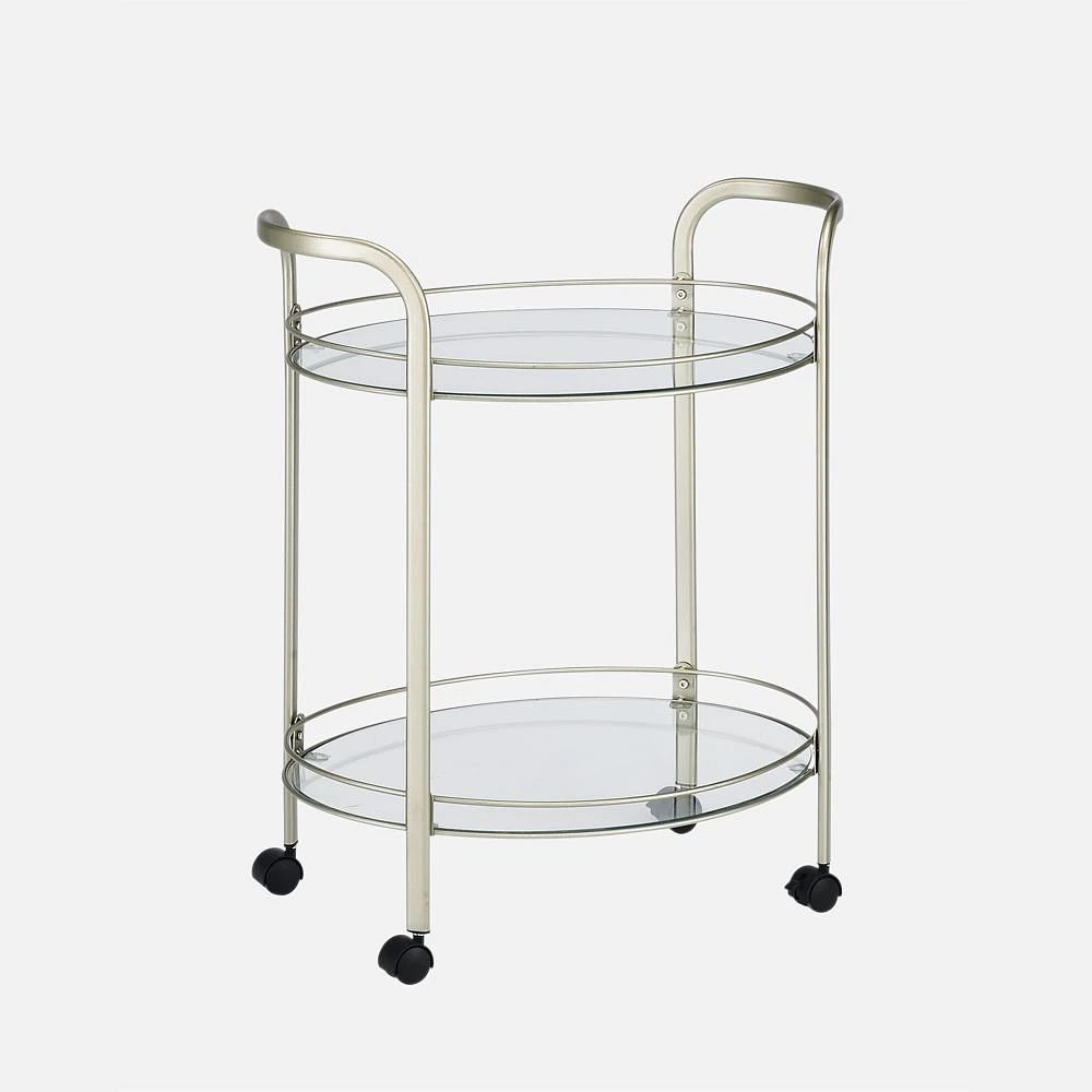 Sarah Oval Serving cart