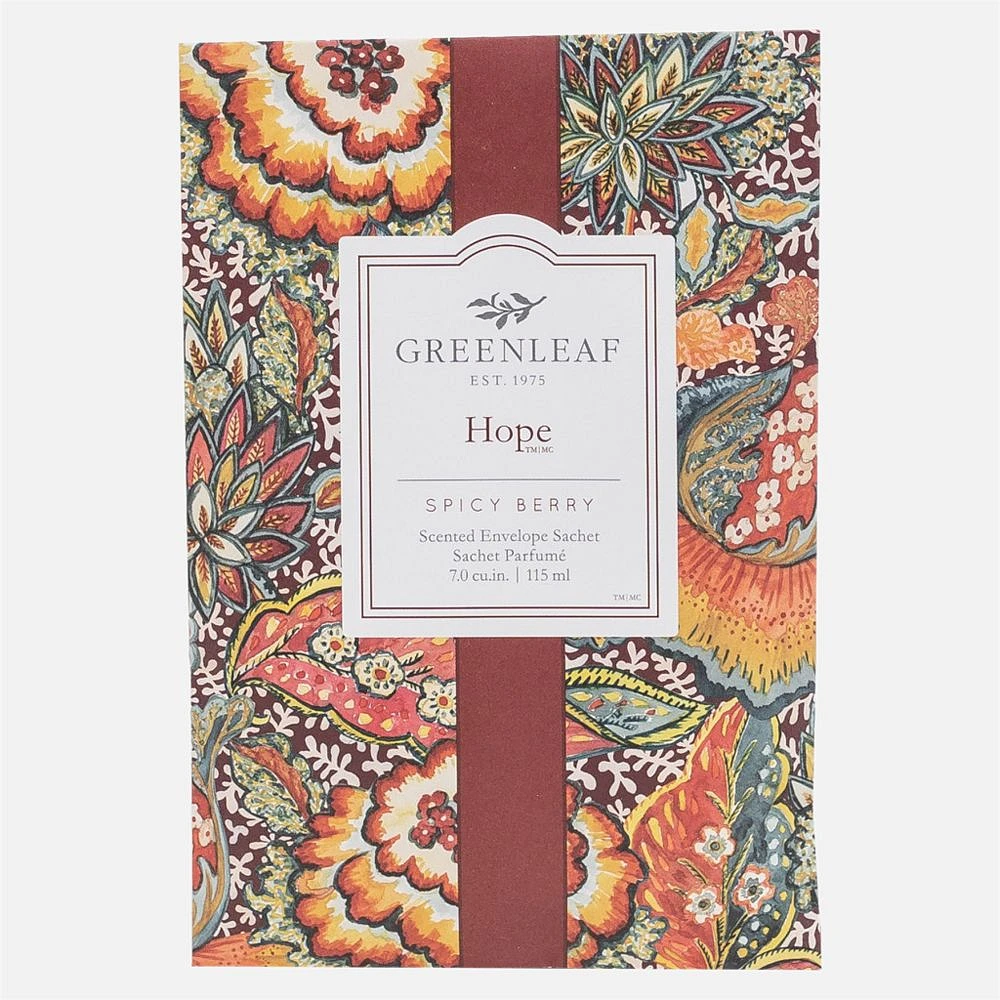 Greenleaf Large Scented Sachet - Hope