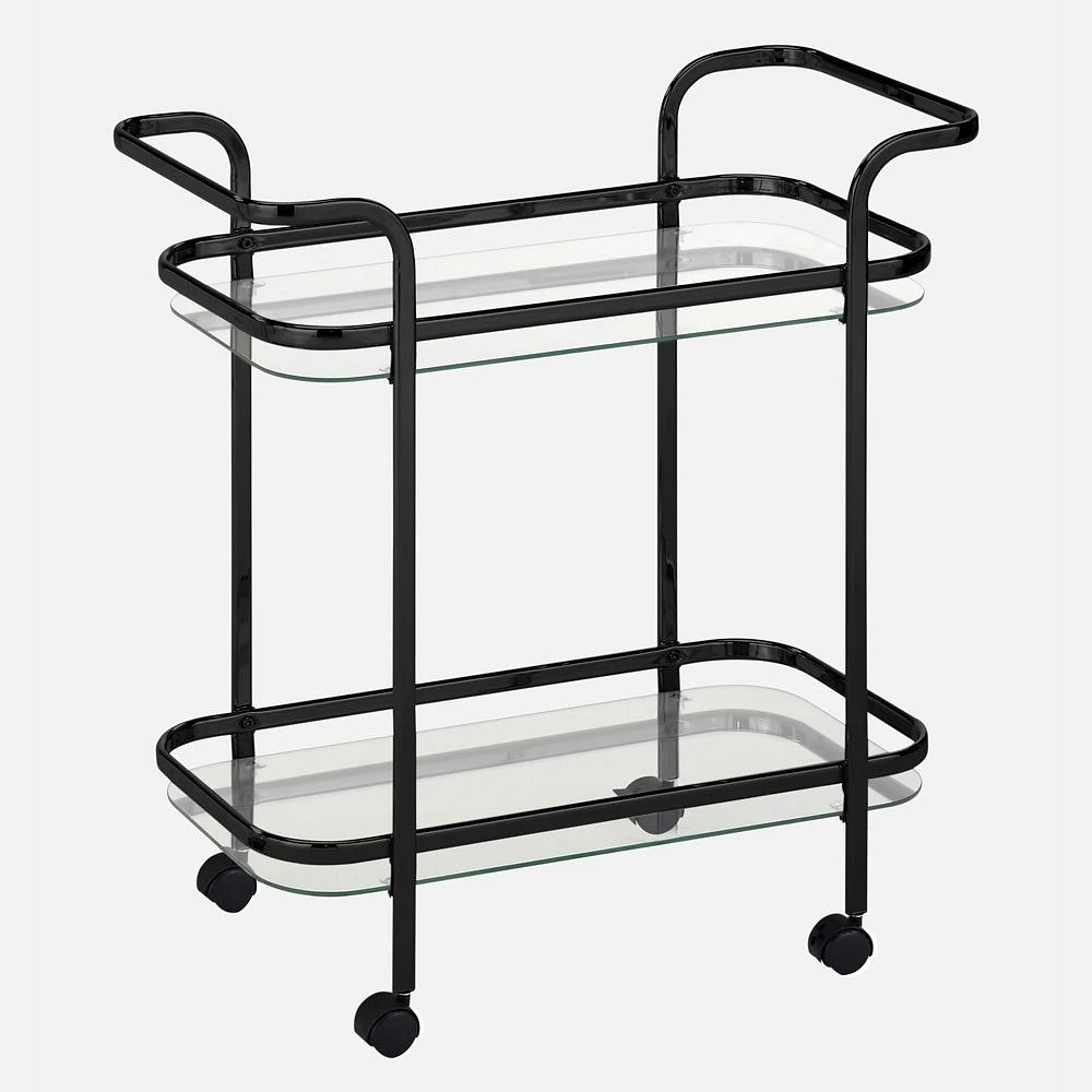 Serena Bar Cart - Black