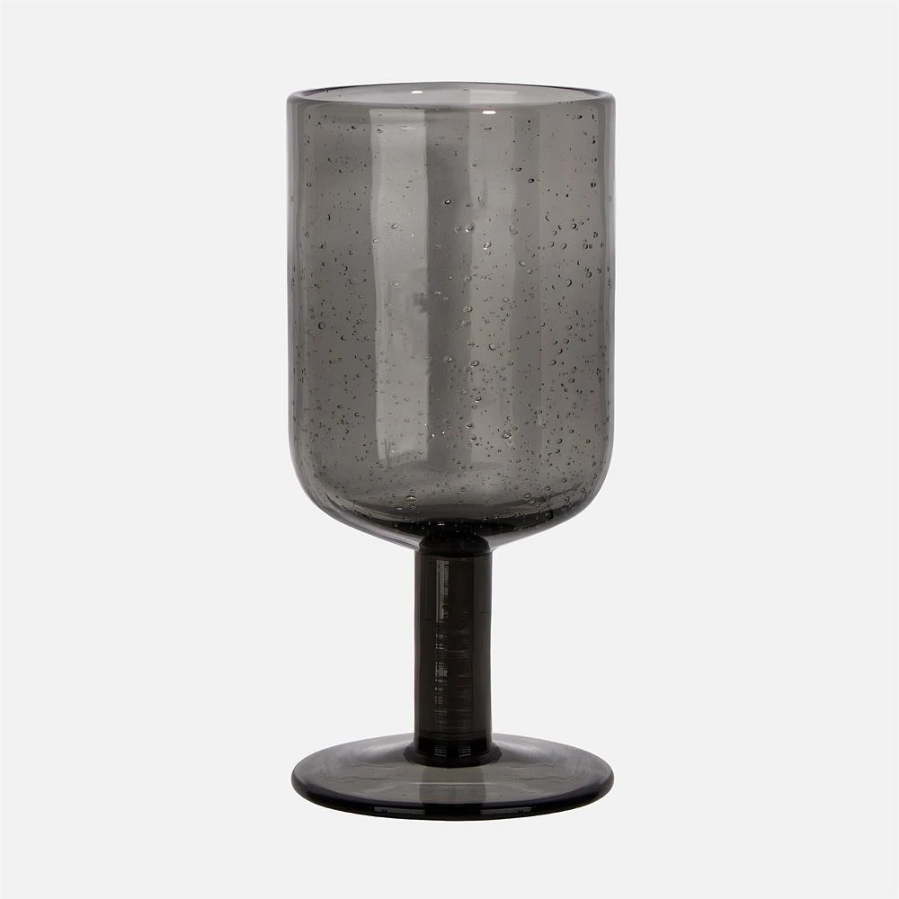 gusto! Canteen Wine Glass - Smoked Grey, 400ml