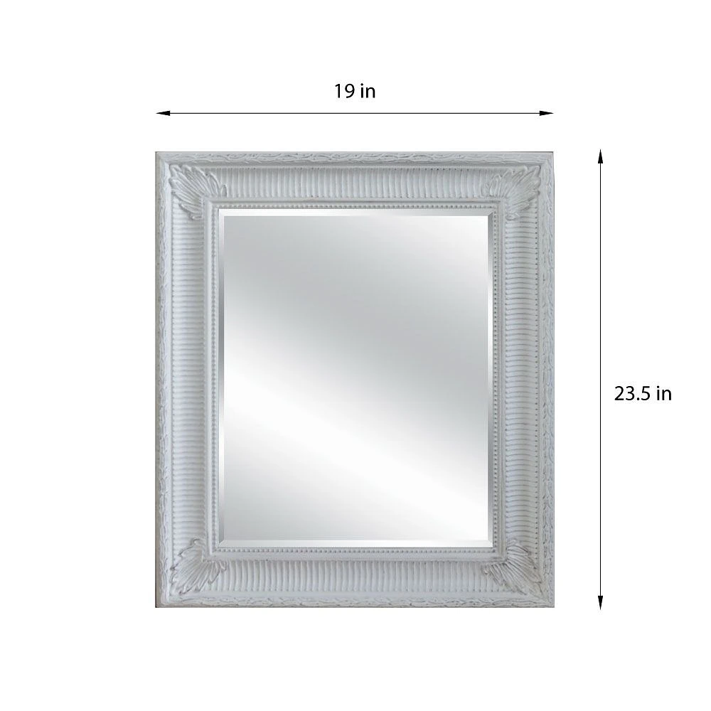 Shelburne miroir décoratif en bois