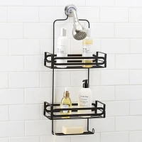 Black Modern Shower Caddy