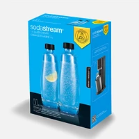 SodaStream 2-Pack DUO Glass Carafe 1 L