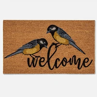 Doormat Bird Welcome