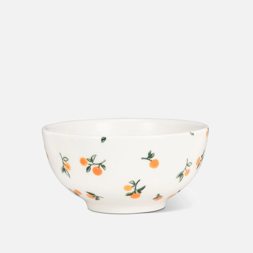 Abbott Small Round Bowl with Oranges Motif