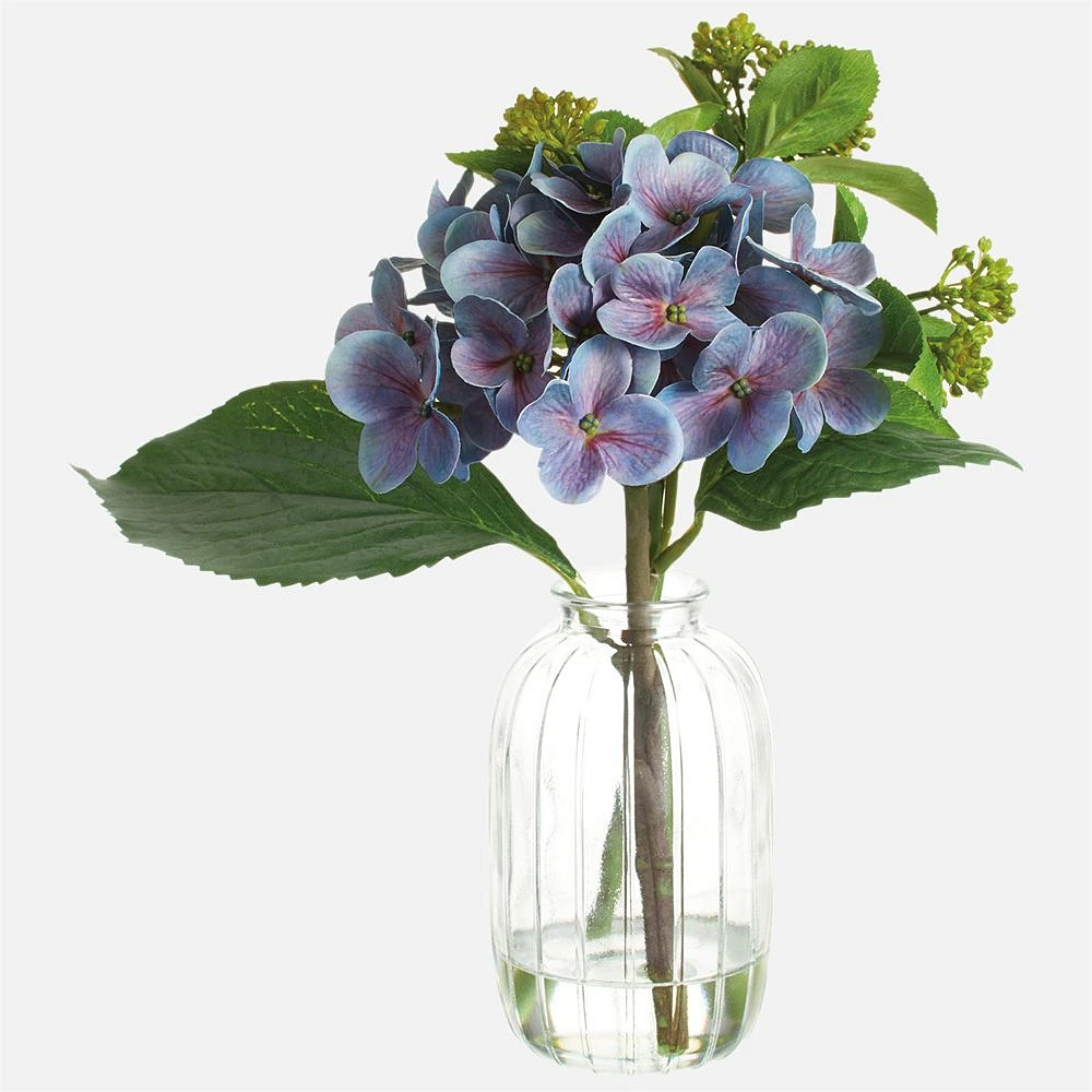 Hydrangea/Skimmia, 9" - Purple