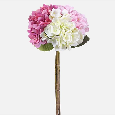 Gino Signature Bouquet d'hydrangea, 17,5 po - Rose 