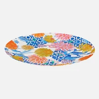 Sunburst Melamine Plate, Set of 4 - 28cm