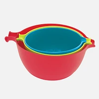 Starfrit Mixing Bowls and Colander Set - 3 in 1