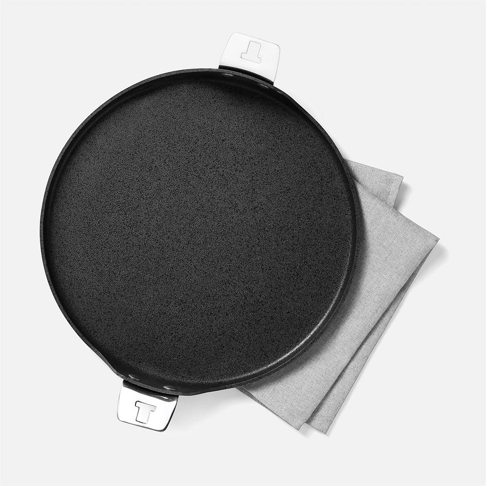 Starfrit The Rock T-Lock Pizza Pan / Flat Griddle with Detachable Handle