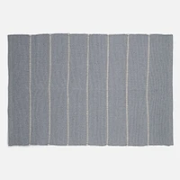 Tapis motif rayures - Gris