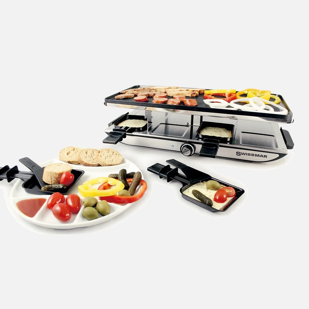 Swissmar Geneva Reversible Raclette Set