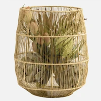 Batu Gold Wire Basket - 12.5''