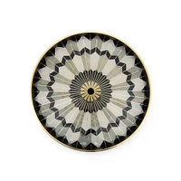 Round Golden Tray 14.25"