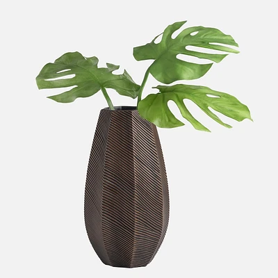 Brown & Resin Vase