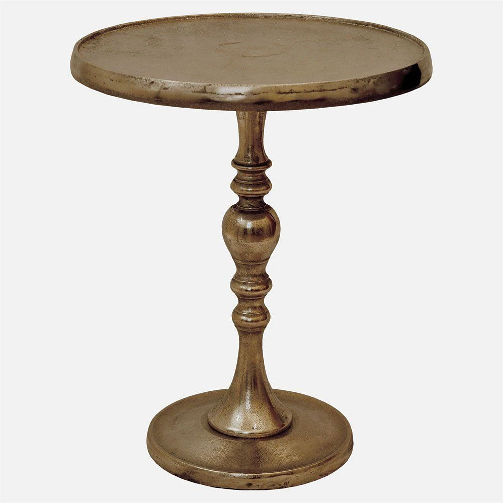 Romina Brass Accent Table