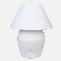 Tania Table Lamp - White