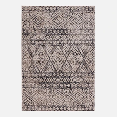 Heritage Carpet - Beige/Charcoal