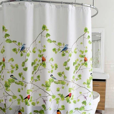 Terrasse Fabric Shower Curtain