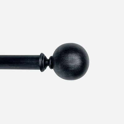 Heirloom Textured Ball Curtain Rod