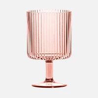 Mesa Stacking Wine Goblet 15oz-Pink
