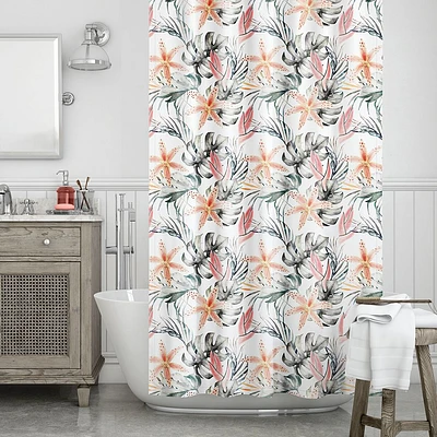 Tingo Fabric Shower Curtain