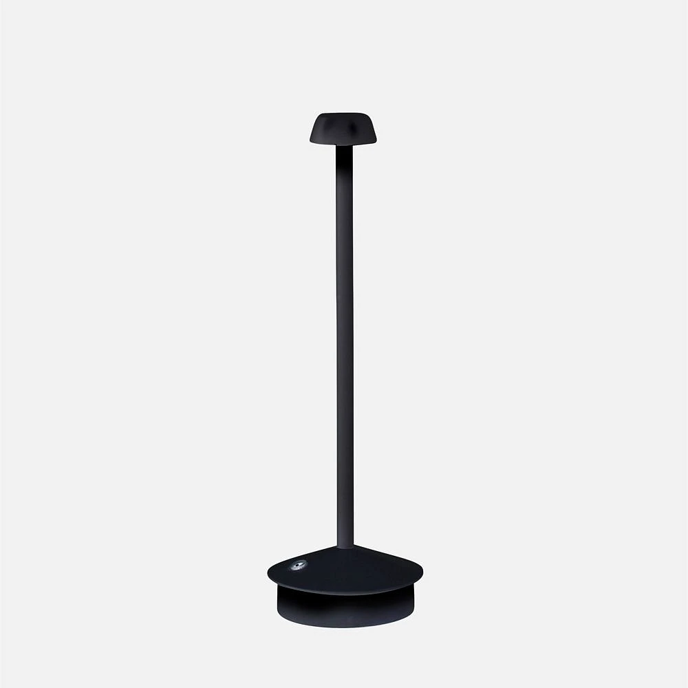 Led Empire 3 Level Touch Table Lamp - Black