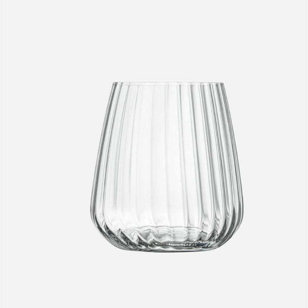 Optica Set of 4 Whisky Glasses by Luigi Bormioli