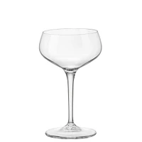 Bartender Nick & Nora Set of 4 Cocktail Glasses by Bormioli Rocco