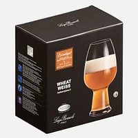 Ensemble de 2 verres à bière de blé « Birrateque » par Luigi Bormioli - 780 ml